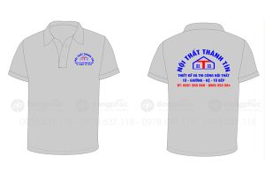 May và in áo phông Nội thất Thành Tín