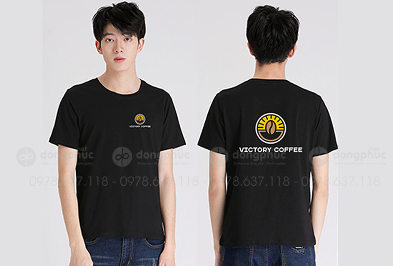 May và in áo phông Quán Coffee Victory