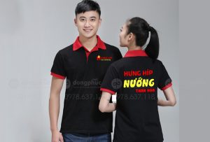 May và in áo phông Quán lẩu & đồ nướng Hưng Híp
