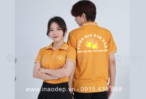 May và in áo phông Quán Vườn Bia Kim Tân