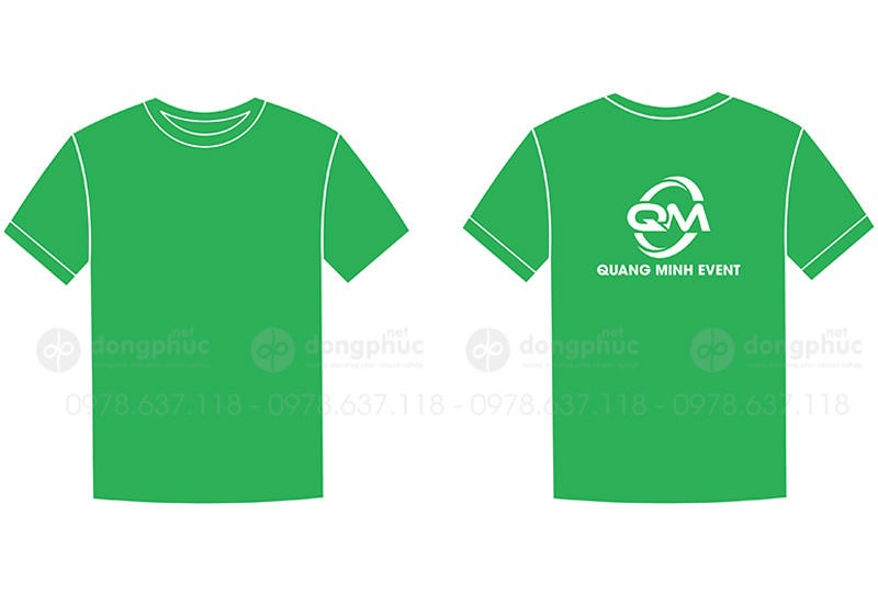 May và in áo phông đồng phục Quang Minh Event