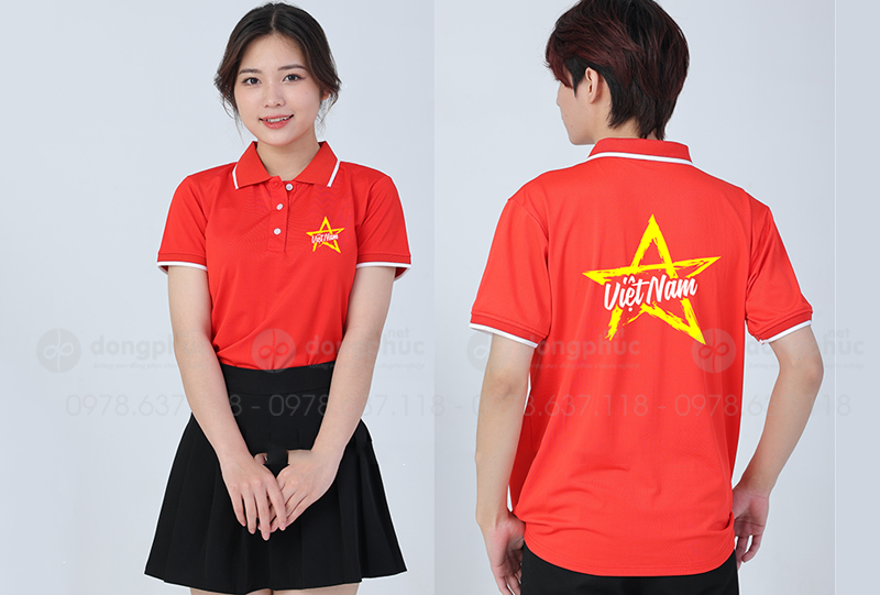 May và in áo phông hình ngôi sao Việt Nam