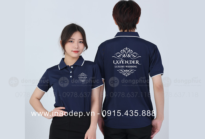 May và in áo phông Tiệm Lavender Luxury Wedding