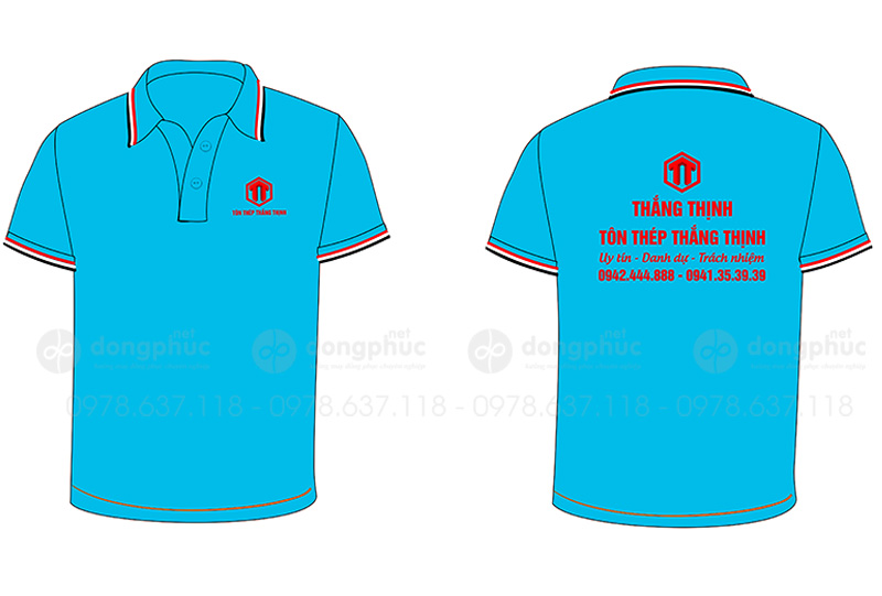 May và in áo phông Công ty Tôn thép Thắng Thịnh