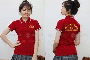 May và in áo phông đồng phục Tran Family Palace