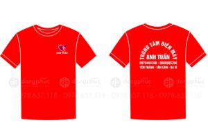 May và in áo phông Trung tâm điện máy Anh Tuấn