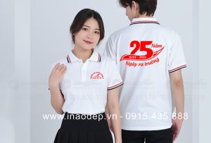 May và in áo phông Trường THPT Quảng Xương 2 khóa 95-98 - 25 năm Ngày ra trường