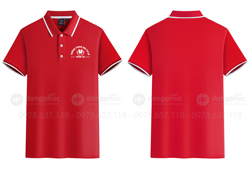 May và in áo phông Trường Trung học cơ sở Thanh Lạc