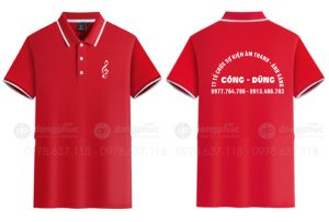 May và in áo phông Trung tâm tổ chức sự kiện âm thanh - ánh sáng Công - Dũng