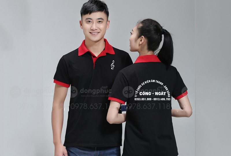 May và in áo phông Trung tâm tổ chức sự kiện âm thanh - ánh sáng Công - Ngát