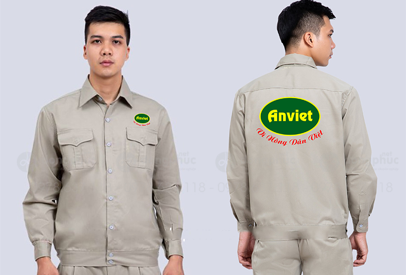 May và in đồng phục bảo hộ Công ty An Việt