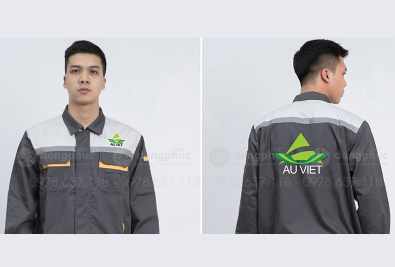 May và in đồng phục bảo hộ Công ty Âu Việt