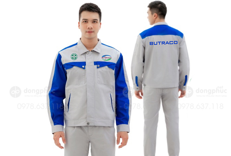 May và in đồng phục bảo hộ Công ty Butraco