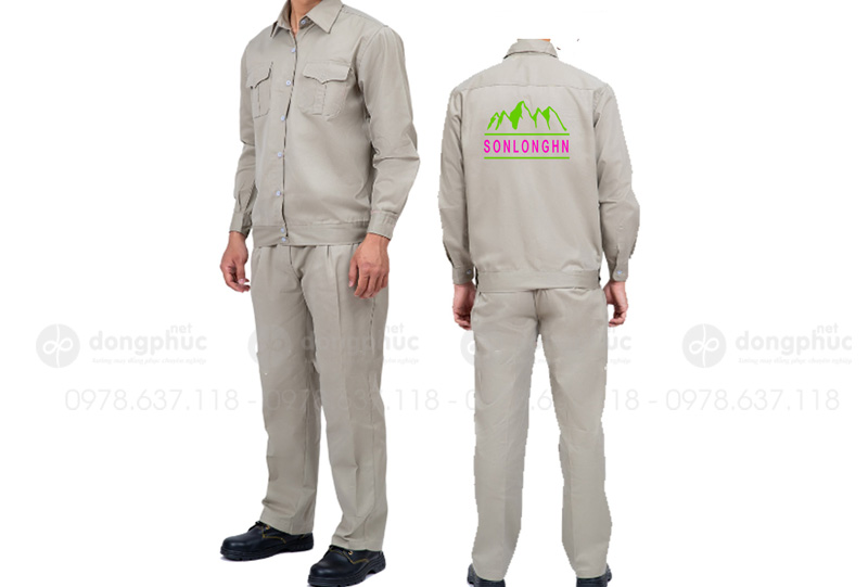 May và in đồng phục bảo hộ Công ty Songlong HN