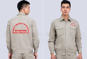 May và in đồng phục bảo hộ Công ty TNHH đầu tư TM và dịch vụ An Thịnh Hưng