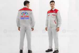 May và in đồng phục bảo hộ Công ty TNHH MTV Quảng cáo nội thất Gia Phong