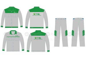 May và in đồng phục bảo hộ Công ty TPOIL