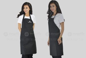 May và in tạp dề đồng phục Bách An Quán