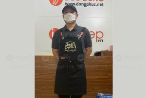 May và in tạp dề Quán Tami Sweet