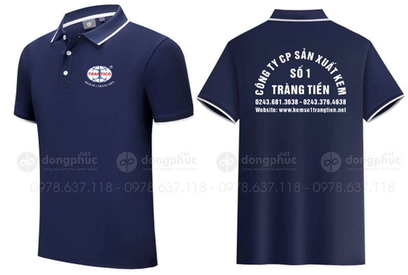 May và in áo phông Công ty CP sản xuất kem số 1 Tràng Tiền