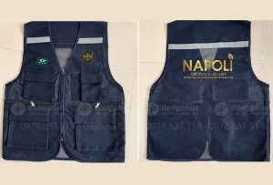 May và in áo gile Công ty kiến trúc nội thất Napoli