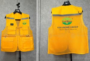 May và in áo gile Công ty Vinahome Group