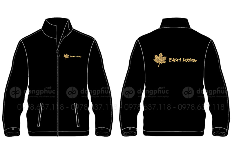 May và in áo khoác đồng phục Bạch Dương