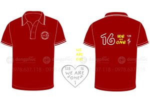 May và in áo Lớp 12B khóa 1986-1989 Trường THPT Trần Phú - Móng Cái, Quảng Ninh