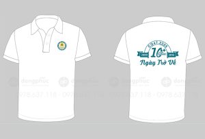 May và in áo Lớp CQ47 2205 Học viện tài chính 10 năm Ngày trở về