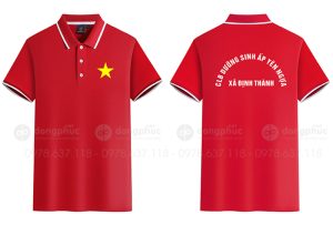 May và in áo phông CLB Dưỡng sinh Ấp yên ngựa Xã Định Thành