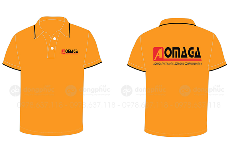 May và in áo phông Công ty điện tử Aomaga
