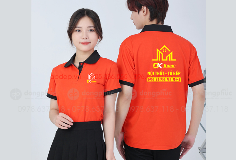 May và in áo phông Công ty DK Home