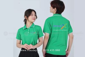 May và in áo phông màu xanh lá cây Công ty Eonex