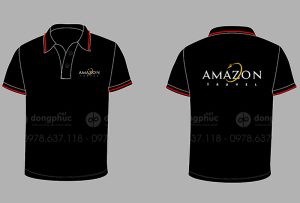 May và in áo phông đồng phục Amazon Travel