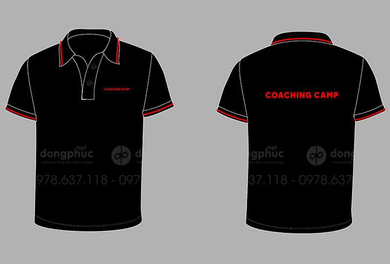 May và in áo phông đồng phục Coaching Camp