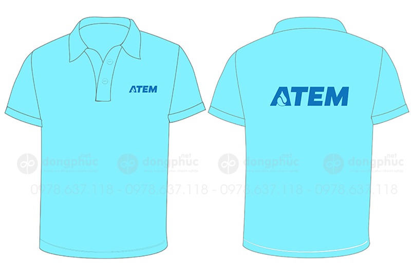 May và in áo phông đồng phục Công ty ATEM