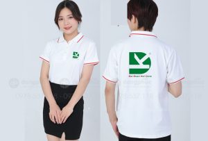 May và in áo phông màu trắng Đại Đoàn Kết Cons