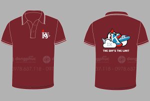 May và in áo phông đồng phục I9K