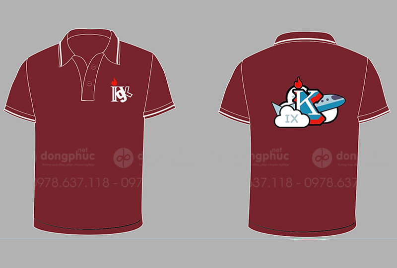 May và in áo phông đồng phục I9K