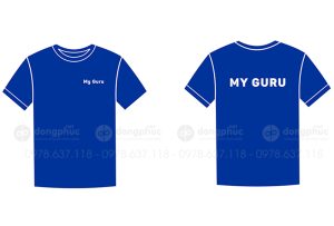 May và in áo phông đồng phục My Guru