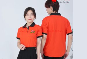 May và in áo phông đồng phục Peach City