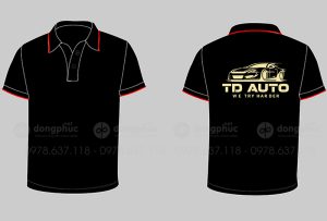 May và in áo phông đồng phục TD Auto