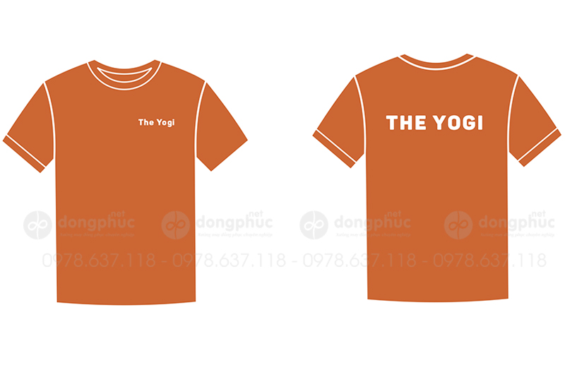 May và in áo phông đồng phục The Yogi