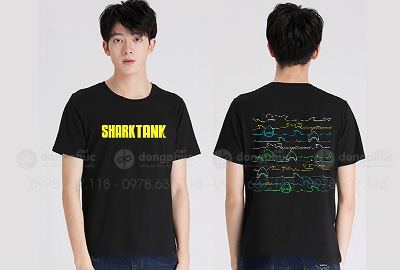 May và in áo phông đồng phục Sharktank