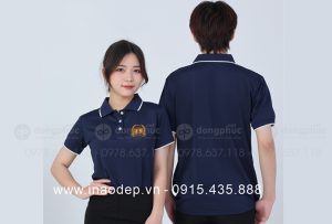 May và in áo phông màu tím than Quán bia Nam Long