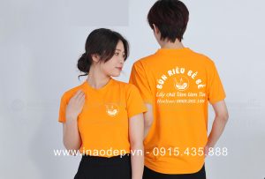 May và in áo phông Quán Bún riêu cua Bề Bề