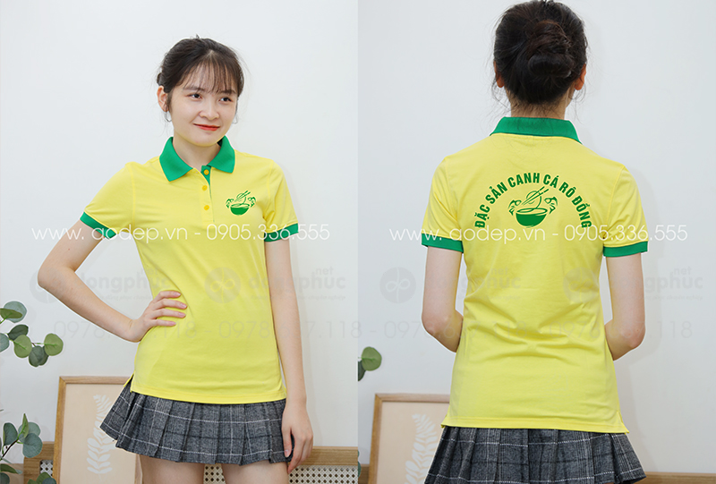 May và in áo phông Quán Đặc sản Canh cá rô đồng