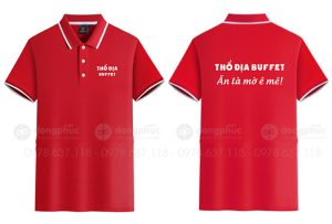 May và in áo phông Quán Thổ địa Buffet