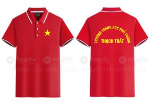 May và in áo phông Trường Trung học phổ thông Thạch Thất