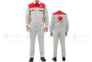 May và in đồng phục bảo hộ Công ty xây dựng Minh Hưng